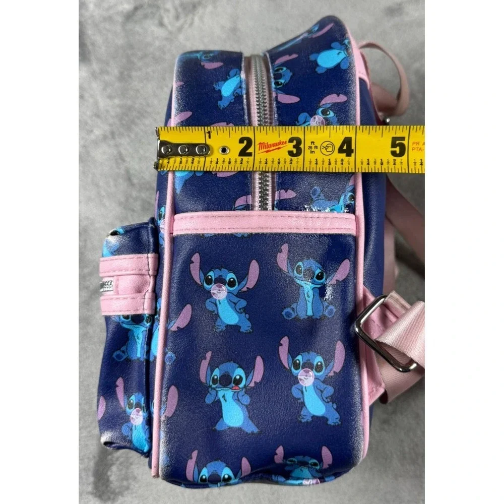 Disney Lilo & Stitch All Over Print Mini Backpack Blue B-83727289